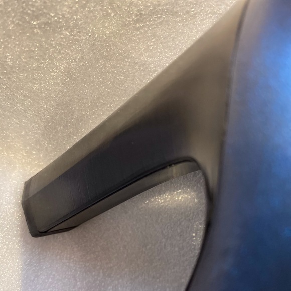 Chanel Boots Booties Heels Blue - Picture 3 of 9